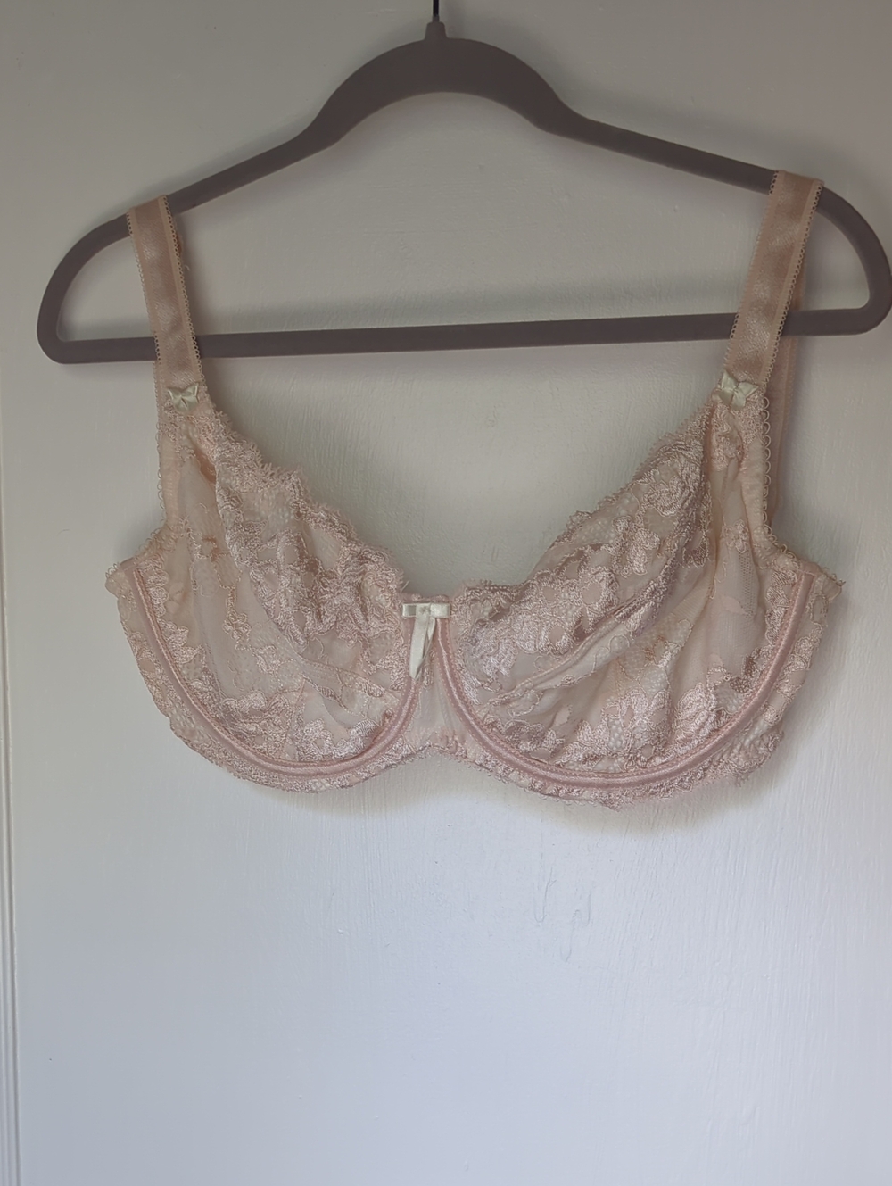 Pour Moi Blush-colored Bra UK 32G
